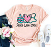 Peace Love CNA T-shirt by T-Shirt Crazed