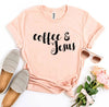 Coffee And Jesus T-shirt by T-Shirt Crazed