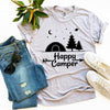 Happy Camper T-shirt by T-Shirt Crazed