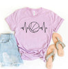 Basketball Love T-shirt by T-Shirt Crazed