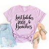 Best Bitches Booze & Beaches T-shirt by T-Shirt Crazed