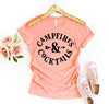 Campfires & Cocktails T-shirt by T-Shirt Crazed