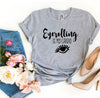 Eyerolling Is My Cardio T-shirt by T-Shirt Crazed
