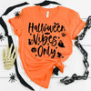 Halloween Vibes Only Halloween T-shirt by T-Shirt Crazed
