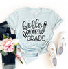 Hello Fourth Grade T-shirt by T-Shirt Crazed
