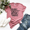 Stay Pawsitive T-Shirt by Furr Baby Gifts