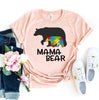 Autism Mama Bear T-shirt by T-Shirt Crazed