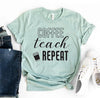 Coffee Teach Repeat T-shirt by T-Shirt Crazed