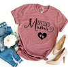 Blessed Mama T-shirt by T-Shirt Crazed