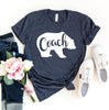 Coach Bear T-shirt by T-Shirt Crazed