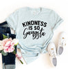 Kindness Is So Gangsta T-shirt by T-Shirt Crazed