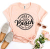 Life's a Beach Enjoy The Waves T-shirt by T-Shirt Crazed