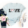 Love Baseball T-shirt by T-Shirt Crazed