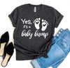 Yes It's a Baby Bump T-shirt by T-Shirt Crazed