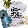 Cheer Mom Squad T-shirt by T-Shirt Crazed