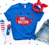 One Nation America T-shirt by T-Shirt Crazed