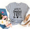 World's Greatest Mom T-shirt by T-Shirt Crazed