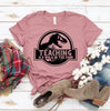 Teaching Is A Walk In The Park T-shirt by T-Shirt Crazed