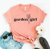 Garden Girl T-shirt by T-Shirt Crazed