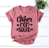 Cheer Mom Squad T-shirt by T-Shirt Crazed
