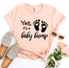 Yes It's a Baby Bump T-shirt by T-Shirt Crazed