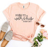 Made To Worship Psalm 95:1 T-shirt by T-Shirt Crazed