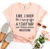 Girl, I Need Like 3 Cups Of Coffee T-shirt by T-Shirt Crazed