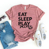 Eat Sleep Play Soccer T-shirt by T-Shirt Crazed