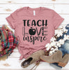 Teach Love Inspire T-shirt by T-Shirt Crazed