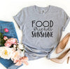 Food Friends Sunshine T-shirt by T-Shirt Crazed