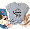 Love Birds T-shirt by T-Shirt Crazed