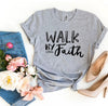 Walk By Faith T-shirt by T-Shirt Crazed