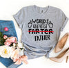 World's Greatest Farter Father T-shirt by T-Shirt Crazed