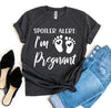 Spoiler Alert I'm Pregnant T-shirt by T-Shirt Crazed