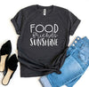 Food Friends Sunshine T-shirt by T-Shirt Crazed