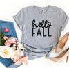 Hello Fall T-shirt by T-Shirt Crazed