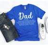 Dad Definition T-shirt by T-Shirt Crazed