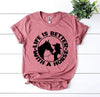 Life is Better With a Horse T-shirt by T-Shirt Crazed
