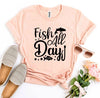 Fish All Day T-shirt by T-Shirt Crazed
