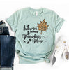 Autumn Leaves & Pumpkins Please T-shirt by T-Shirt Crazed