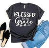 Blessed By His Grace T-shirt by T-Shirt Crazed