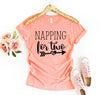 Napping For Two T-shirt by T-Shirt Crazed