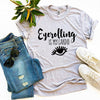 Eyerolling Is My Cardio T-shirt by T-Shirt Crazed