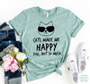 Cats Make Me Happy T-Shirt by Furr Baby Gifts