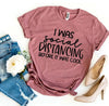 I Was Social Distancing T-shirt by T-Shirt Crazed