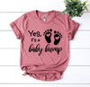 Yes It's a Baby Bump T-shirt by T-Shirt Crazed