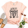 World's Greatest Mom T-shirt by T-Shirt Crazed