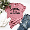 DT1344 I Just Want To Pet All The Cat by Furr Baby Gifts