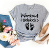 Workout Sidekick T-shirt by T-Shirt Crazed