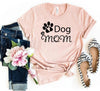Dog Mom T-Shirt by Furr Baby Gifts